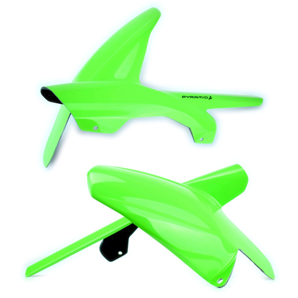 Pyramid Plastics Pyramid hugger | gloss green | kawasaki ninja 300 2008>2013